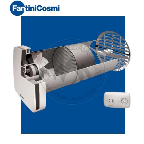 Cambiocaldaiaonline.it FANTINICOSMI FANTINICOSMI Recuperatore di Calore singolo ASPIRVELO AIR COMFORT (fino a 45 mq + 60 mc/h + eff >90%) Cod: AP19980-311