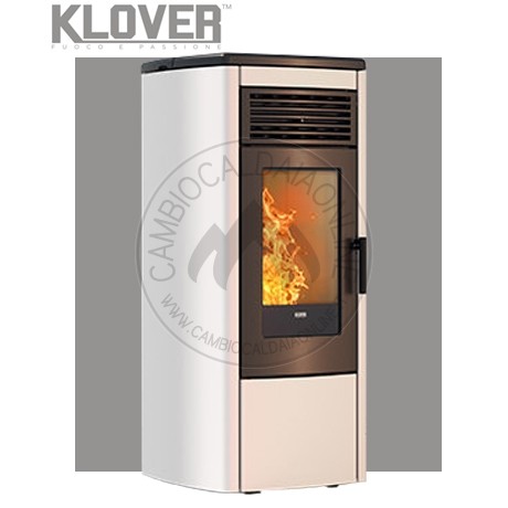 Cambiocaldaiaonline.it KLOVER Srl Klover stufa a pellet air e multi-air AURA 120 (da 2,8 a 11.1 kW) Cod:-A-313