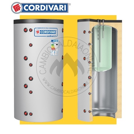 Cambiocaldaiaonline.it CORDIVARI Srl Cordivari COMBI 1 WB / WC (Vol da 99 a 226 lt H= da 1670 a 2180; D=750 / 950mm) Cod: 327016228400-312