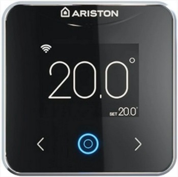 Cambiocaldaiaonline.it ARISTON ARISTON termostato Wi-Fi CUBE S NET (bianco e nero) Cod: 3319-339