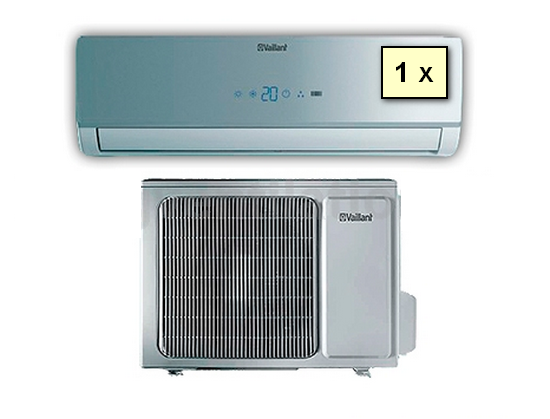 Cambiocaldaiaonline.it VAILLANT Vaillant Inverter Monosplit climaVAIR VAI 3-025 WN (kW raff 3.0 + kW risc 3.2) Cod: 0010015415+0010015419-318