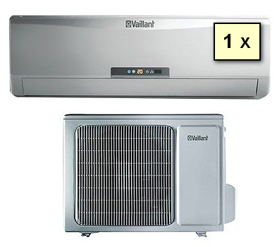 Cambiocaldaiaonline.it VAILLANT Vaillant Inverter Monosplit climaVAIR VAI 6-035 WN (kW raff 3.9 + kW risc 4.4) Cod: 0010014960+0010014967-36