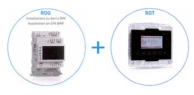 Cambiocaldaiaonline.it TREVISO AIR SYSTEM Srl Sistema di regolazione modulante RDQ + RDT per RDCD 2.5 BP (barra DIN + Display LCD) Cod: TDQ + RDT-315