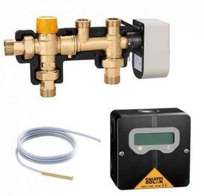 Cambiocaldaiaonline.it CALEFFI Caleffi kit valvola deviatrice termostatica 265 SOLARINCAL con integrazione termica Cod: 265352-34