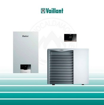 Cambiocaldaiaonline.it VAILLANT Vaillant SISTEMA IBRIDO 5 caldaia murale + pdc monoblocco Cod: 0010-319