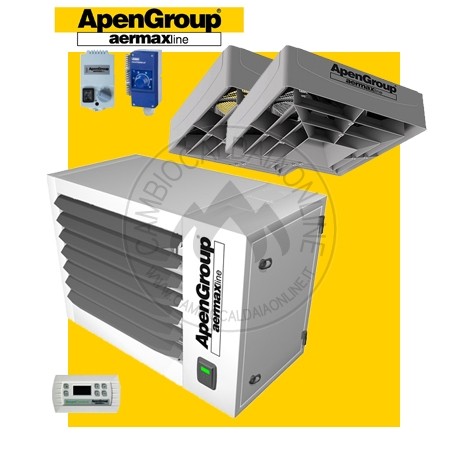 Cambiocaldaiaonline.it APEN GROUP SpA APEN GROUP Generatori KONDENSA Serie LK065IT + (2)Destrat. Q350 o Q450 (Potenza max 62.9 kW da 7.800 mc/h + H 7mt * 299 mq * 2096 mc) Cod: LK065IT+-329