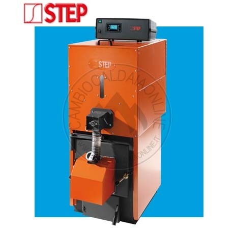 Cambiocaldaiaonline.it STEPCLIMA STEPCLIMA Caldaia a Pellet di legno naturale GRANVIA AUTOMATICA (da 14 kW a 500 kW) Cod: GRVAUT-372