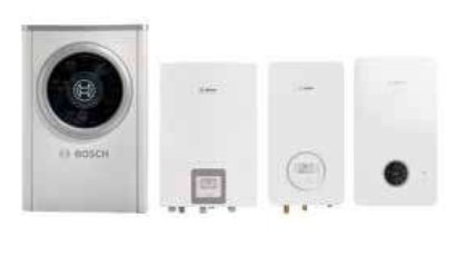 Cambiocaldaiaonline.it BOSH BOSCH HYBRID OPTIMUM sistema ibrido in pompa di calore(5-7-9-13kW) e caldaia(24kW) produzione ACS Cod: 7 735 210-31