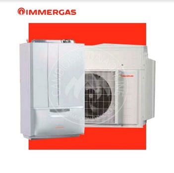 Cambiocaldaiaonline.it IMMERGAS IMMERGAS Pompa di calore ibrida VICTRIX HYBRID PLUS (4kW) abbinabile ad unità bollitore separata Cod: 3.030699-32