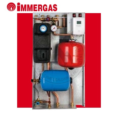 Cambiocaldaiaonline.it IMMERGAS IMMERGAS Gruppo Idronico GAUDIUM Solar 2 ZONE V2 Cod: 3027826-36