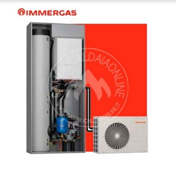 Cambiocaldaiaonline.it IMMERGAS IMMERGAS pompa di calore ibrida reversibile MAGIS COMBO PLUS V2 (4-6-9kW) in SOLAR CONTAINER COMBO Cod: ..3.03061-32