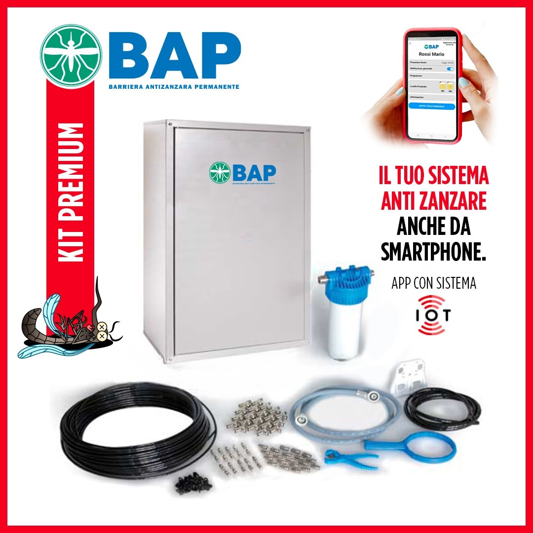 Cambiocaldaiaonline.it EUROCOOLING BAP COMFORT PREMIUM (no zanzariera) BARRIERA ANTIZANZARE PERMANENTE 20-80 ugelli doppio prodotto Cod: BAP COMFORT PREMIUM-335