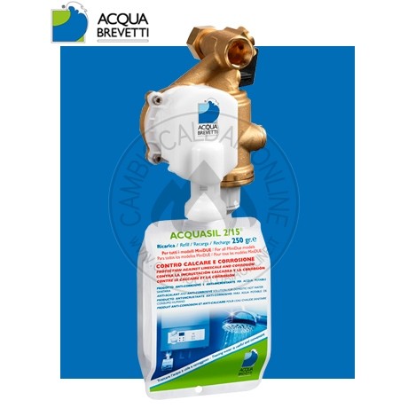 Cambiocaldaiaonline.it ACQUABREVETTI 95 Srl Acqua Brevetti Pompa Dosatrice con filtro MiniDUE FILTRO PM006 Cod: PM006-39