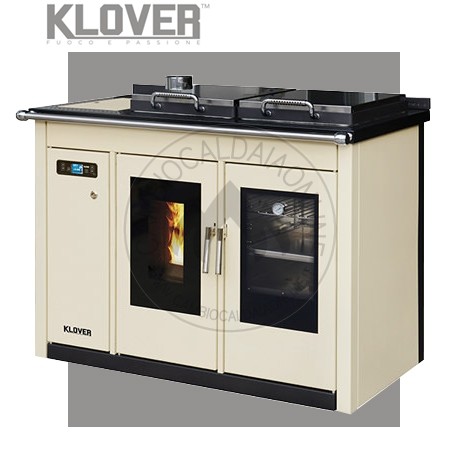 Cambiocaldaiaonline.it KLOVER Srl Klover Termocucina a Pellet SMART 120 BT (22.6 kW) Cod: SM120BT-312