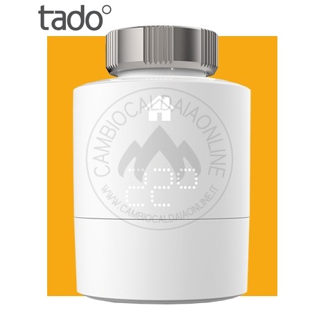 TADO° Heating Singola Testina Termostatica Intelligente (c/adattatori - geo  localizzatore WiFi)