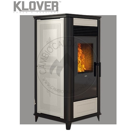 Cambiocaldaiaonline.it KLOVER Srl Klover termostufa a pellet air THERMOCLASS (15 kW) Cod: HC-323
