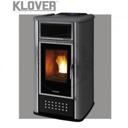 Cambiocaldaiaonline.it Klover termostufa a pellet BELVEDERE 22 TOP A-AV-AP-APV (20 kW) Cod: BV22TOP-A-20