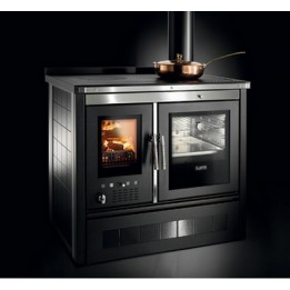 Cambiocaldaiaonline.it Klover cucina a legna tradizionale VESTA INOX / MAIOLICA 13.8 kW Cod: VS94-20