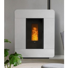 Cambiocaldaiaonline.it Klover termostufa a pellet DIVA GLOSS(18,4kW) Cod: DSLGA-20