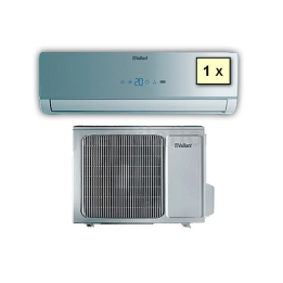 Cambiocaldaiaonline.it Vaillant Inverter Monosplit climaVAIR VAI 3-025 WN (kW raff 3.0 + kW risc 3.2) Cod: 0010015415+0010015419-20