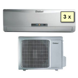 Cambiocaldaiaonline.it Vaillant Inverter Multisplit Trial climaVAIR VAM 6-085 W3N (2x025 + 1x035) Cod: 0010015056+0010015055(2)+0010014963-20