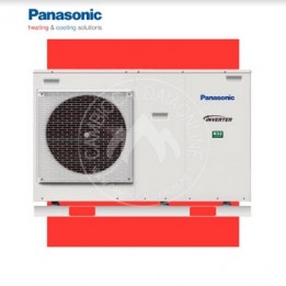 Cambiocaldaiaonline.it Panasonic Aquarea Alta Connettività Monoblocco Generazione J monofase Risc.to e Raffr. MDC R32 (5-7-9kW) Cod: WH-MDC0-20