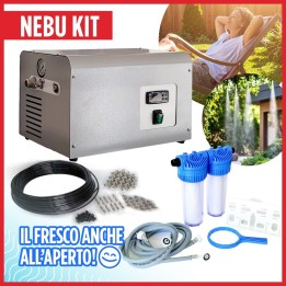 Cambiocaldaiaonline.it NEBU KIT COMFORT nebulizzatore 2 l/min 70 bar motore 230/50hz 0.75kW da 25 a 85 ugelli Cod: NKIT COMFORT-20