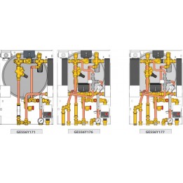 Cambiocaldaiaonline.it GIACOMINI Satellite di utenza risc. + ACS / solo risc. Cod: GE556Y17-20