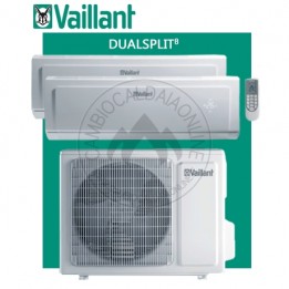 Cambiocaldaiaonline.it Vaillant climaVAIR plus VAM 8 DualSplit (kW raff da 4.10 a 5.20 + kW risc da 4.40 a 5.40) R32 Classe A++ Cod: 001002265-20