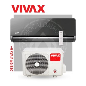 VIVAX H+ Mono split di design (GREY MIRROR) 12000 Btu R32 Classe A+++/A++