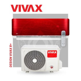 VIVAX R+ Mono split di design (RED) 9000 Btu R32 Classe A+++/A++