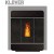 Klover termostufa a pellet DIVA SLIM WOOD (18,4kW)