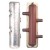 Separatore idraulico Comparato D. 1.1/4" completo di accessori