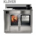 Cambiocaldaiaonline.it KLOVER Srl Klover termocucina a legna ALTEA GLASS (14,7kW MAX 22kW) Cod: ALT110top-029