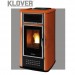 Cambiocaldaiaonline.it KLOVER Srl Klover termostufa a pellet BELVEDERE 18 A-AV (18.4 kW) Cod: BV16-A-031