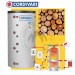 Cambiocaldaiaonline.it CORDIVARI Srl CORDIVARI Kit bollitore COMBI 3 + pannelli solari da 500 a 2000 lt capacità + Legna Cod: 341031661290-032