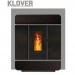 Cambiocaldaiaonline.it KLOVER Srl Klover termostufa a pellet DIVA SLIM WOOD (18,4kW) Cod: DSLW-020