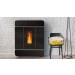 Cambiocaldaiaonline.it KLOVER Srl Klover termostufa a pellet DIVA SLIM WOOD (18,4kW) Cod: DSLW-020