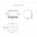 Cambiocaldaiaonline.it PIROS by MA-FER PIROS Inserto a Legna ECOBOX SLIM PICCOLO ventilazione forzata c/regolatore (9.5kW risc. + 210 mc riscaldabile + Fumi Ø 200 mm) Misure L640 x P541 x HVetro 374 mm Cod: CA-26-20-20-021