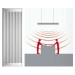 Cambiocaldaiaonline.it RADIALIGHT NOLEGGIO Kit 12 RADIALIGHT Pannello radiante soffitto THERMO HT 39 (Potenza termica 42 kW Potenza elettrica 21 kW 230/400V Inst da 2.9 a 3.5 m area copertura cca 180 mq) Cod: K12-PRTHE201-038