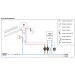 Cambiocaldaiaonline.it CALEFFI Caleffi kit valvola deviatrice termostatica 264 SOLARNOCAL senza integrazione termica Cod: 264352-06