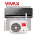 Cambiocaldaiaonline.it VIVAX VIVAX H+ Mono split di design (GREY MIRROR) 12000 Btu R32 Classe A+++/A++ Cod: ACP-12MONOH+-02